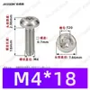 Tornillos Autorroscantes de Cabeza Plana con Rosca Triangular, M2~M6, Estándar Alemán Din7500, Chapado en Zinc Blanco, Tornillos Autorroscantes Pequeños