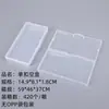 Caja Plana Transparente para Almacenamiento de Plástico Caja de Almacenamiento para Puzzles Caja para Guardar Pinceles Caja para Compilación de Documentos y Facturas de Escritorio Caja de Embalaje