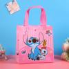 Bolsa de Compras de Dibujos Animados Linda Transfronteriza No Tejida Bolsa de Empaque para Llevar Bolsa Tote de Regalo para el 61 Cumpleaños para Niños y Estudiantes