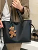 Yuezi 2026 Otoño/Invierno Nueva Bolsa de Gran Capacidad Bolso Tote de Color Sólido Retro Bolso de Mano/Hombro Casual de Moda para el Trabajo