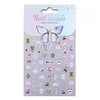 Lindas Pegatinas para Uñas de Conejo de Orejas Caídas Adhesivas Planas Suaves Conejo Lindo Pegatinas para Uñas DIY Joyería Estilo Delgado y Resistente