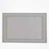 Tapete de Mesa Teslin Transfronteiriço Estilo Europeu Moderno Simples Diagonal Tapete de Jantar Ocidental PVC Tecido Estrutura Simples e Dupla Toalha de Mesa Tapete de Jantar Tapete de Jantar