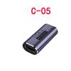 Tipo c adaptador usb 3.1 adaptador lightning interface plugue magnético macho adaptador extensão cotovelo