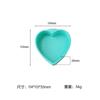 Molde de Silicona para Base de Pastel con Forma de Corazón Molde Redondo de Silicona de Grado Alimenticio Herramienta para Hornear Pastel de Capas Chiffon