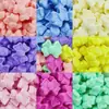 Cuentas acrílicas de lazo de 19*22 mm, cuentas sueltas para ensartar, adecuadas para hacer collares, pulseras, cadenas para teléfonos, accesorios para el cabello y joyería DIY