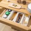 Cesta de Armazenamento de Utensílios Domésticos Plástico Branco Gaveta Cesta de Armazenamento Portátil Capa de Celular Fones de Ouvido Papelaria Cesta de Armazenamento para Mesa