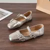 Sapatos Rasos Hui Liya 885-22 Estilo Francês com Strass 26 Novos Versáteis para o Dia a Dia Sapatos Mary Jane Exclusivamente para Vendas Transfronteiriças