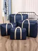 Bolsa para mudanza, Bolsa de almacenamiento, Bolsa para empacar para viajes, Bolsa para edredón de dormitorio, Bolsa de mano, A prueba de polvo y humedad, Gran capacidad, Bolsa engrosada