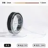 Fio Elástico de Cristal 0,8mm 60m Resistente ao Desgaste Fio para Contas Fio de Jade Artesanal DIY Pulseira Joia Venda Direta da Fábrica