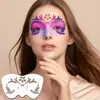 Estêncil Mold para Pintura Facial Infantil Maquiagem de Palco Cosplay Pintura Facial Canto do Olho Molde DIY