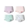 BalaoneBalabala Calzoncillos Boxer para Niñas, Modal Anti-Exposición Paquete de Cuatro