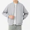 Chaqueta Hombre Primavera Otoño Estilo Casual Ropa de Abrigo de Otoño Hombre Cortavientos de Otoño Joven Negocios Top Adolescente Casual
