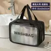 Bolsa de Tocador Impermeable de Doble Capa para Viaje, Bolsa Cosmética Portátil con Separación de Seco y Húmedo, Bolsa de Almacenamiento para Artículos de Tocador, Bolsa Portátil para Natación