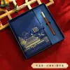 Caixa de Presente com Caderno de Negócios A5 Conjunto de Livro de Registro para Reuniões de Escritório Caderno Personalizável com Logo Caderno Portátil Caderno Portátil