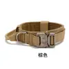 Collares y Correas Tácticas para Perros Transfronterizos Cuidadosamente Seleccionados para Perros Grandes, Correas de Nylon para Perros de Entrenamiento al Aire Libre, Collares para Mascotas