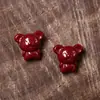 Mineral Cru Cinábrio Areia Dourada Roxa Zodíaco Pulseira Estéreo Dupla Face para Homens e Mulheres Acessórios para Pulseira Trançada DIY Material