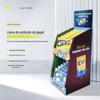 Processamento e Personalização de Expositores de Papel Especiais Walmart Costco, Expositores de Balcão com Design Super Criativo