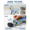 Ropa de verano para perros, desmontable con cubrepiés, impermeable estilo caricatura, totalmente impermeable, para perros pequeños como Bichón Frisé, ropa para mascotas para salir