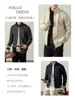Cárdigan de Algodón Pesado de Tacto Suave 400g, Amigable con la Piel, Cuello Alto para Hombre, Chaqueta Deportiva Casual de Alta Gama con Cremallera para Otoño e Invierno 2026