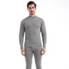 Conjunto de Ropa Interior de Color Sólido Otoño e Invierno Tops y Pantalones Térmicos para Hombre Bajo Precio Felpa Cepillada Engrosado Venta Directa de Fabricante