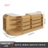 Estante de Almacenamiento para Cigarrillos de Estructura Acero-Madera, Gabinete de Fondo Combinado para Mostrador de Caja de Cigarrillos y Alcohol, Exhibidor de Estante para Cigarrillos de Tienda de Conveniencia
