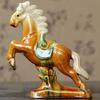 Atacado Tang tricolor cavalo cerâmica decoração de cavalo seis cavalos casa sala de estar decoração artesanato presente feng shui decoração