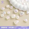 Brincos de furo único e meio furo de Heidi brincos de contas joias contas soltas sereia Ji brilho fino acessórios para brincos DIY de alta qualidade