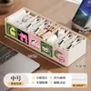Caja de Almacenamiento para Cables de Datos Cable de Carga Cargador de Teléfono Móvil Compartimento Organizador Enrollador Hub de Gestión de Cables de Escritorio Caja