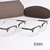 Montura de gafas TOM Ford TF5590 montura media para gafas de miopía y presbicia montura de gafas planas generación transfronteriza