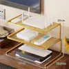 Suporte para Roteador WiFi Conjunto de Régua de Tomada para Desktop de Computador Base de Resfriamento para Set-top Box Pequeno Suporte Prateleira de Armazenamento