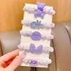 Nova Faixa de Cabelo de Desenho Animado, Borracha Macia Fofa, Não Machuca o Cabelo, Anel Intestino Delgado, Corda de Cabelo, Alta Elasticidade, Acessório de Cabeça para Menina, Elástico, Coque