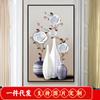 Pintura de diamantes diamante completo florero versión vertical pegar diamante punto de cruz sala de estar porche dormitorio 2017 nuevo bordado de diamantes 5d
