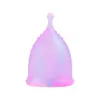 Copa Menstrual de Silicona Copa Menstrual en Lugar de Compresas Empaque de Bolsa de Tela Caja de Regalo para Copa Menstrual de Silicona