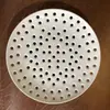 Prato de Dumpling de Cerâmica Criativo Doméstico Bandeja de Cozimento com Múltiplos Furos Bandeja de Drenagem Suporte para Cozinhar Frutos do Mar Grelha de Cozimento Folha de Cozimento Bandeja de Frutas Grelha