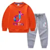 Conjunto de Ropa Infantil Transfronterizo Nuevo Primavera y Otoño 2026: Conjunto de Dos Piezas de Sudadera y Pantalón Largo para Niños, Atuendo de Algodón de Manga Larga para Bebé de Exportación