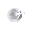 Cuchara de Plato Mini Artificial de 3.5cm Modelo Juguete de Comida Miniatura Casa de Juego para Niños Juguete DIY Accesorios de Plástico