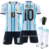 2025-26 Camiseta de Fútbol 11 Di María 21 Di María Copa del Mundo Argentina Local No. Camiseta 10 Messi