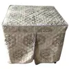 Mesa de horneado de acero inoxidable pequeña para el hogar estante de horneado plegable mesa cuadrada de calefacción para el tiempo libre estufa de horneado de doble capa venta al por mayor