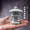 Aquário plantas aquáticas terrário tanque de musgo decoração paisagem lanterna de pedra japonesa ornamento de paisagem esconderijo de caverna para bonsai