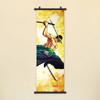 Dibujo animado anime One Piece Personaje dorado Luffy Sauron superventas pintura colgante habitación dormitorio pintura colgante recomendación exposición cómic