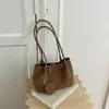 Ruien 2026 nova bolsa de palha tecida, bolsa de ombro para o dia a dia estilo coreano, bolsa de mão de grande capacidade, bolsa de ombro da moda