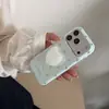 Estrellas con patrón de diamantes adecuadas para soporte en forma de corazón Apple 17PRO funda para teléfono iPhone18promax 15p simple 16