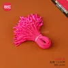 Etiquetas Colgantes de Colores Cortas en Stock, Cordón de Poliéster de 12.5 cm, Cuerda para Etiqueta de Paraguas Universal con Cabeza de Bala al por Mayor