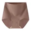 Ropa interior de algodón puro para mujer, de talle alto, jacquard, control de abdomen, 10A, antibacteriana, 100% algodón, entrepierna extendida, nuevos calzones triangulares transpirables