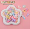 Brinquedo de Comida em Miniatura Mini Sobremesa Pipoca DIY Acessórios de Resina Material para Grampo de Cabelo Ornatos para Casa de Brinquedo Artificial Brinquedo de Comida