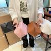 Bolsa de Almacenamiento Estilo Coreano Estilo ins Diamante Acolchado Almohada Bolsa Cosmética Gran Capacidad Portátil de Alto Valor Bolsa de Aseo para Viaje