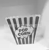 Cubos de palomitas hechos a medida para cine y KTV, cubos de palomitas de plástico con impresión de logotipo, cubos cuadrados de plástico engrosado