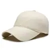Chapéu de Tecido Macio de Alta Qualidade com Logo Bordado e Texto, Boné de Baseball Bordado para Team-Building, Chapéu de Sol Masculino, Boné com Aba Estampado