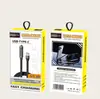 Cable de datos trenzado de un a tres colores en caja con pantalla digital, cable de carga en codo para embalaje, caja blíster, cordón para teléfono móvil, caja de alambre perforado