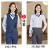 Tienda 4S de BYD dinastía ventas de coches de red ropa formal de trabajo para hombres y mujeres con traje azul neblina traje profesional